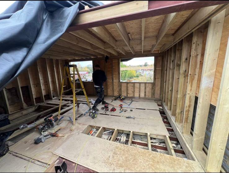 Loft Framed Out